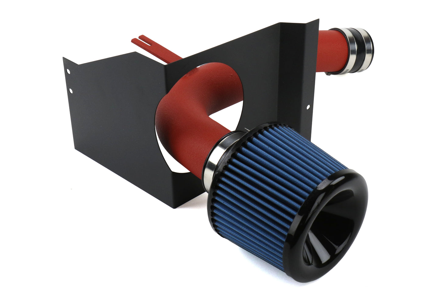 Injen Cold Air Intake Wrinkle Red - 2008-2014 Subaru WRX / STI