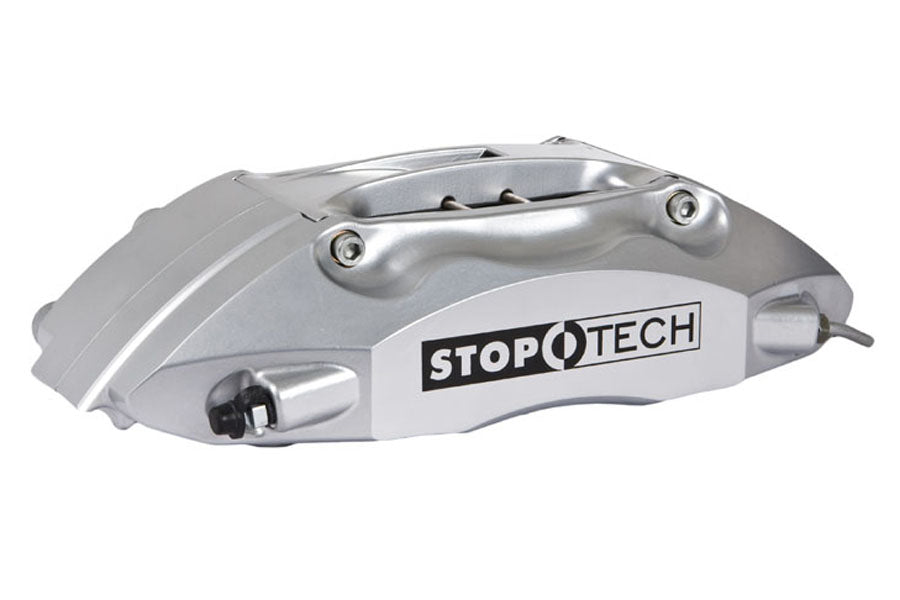 Stoptech ST-40 Big Brake Kit Front 355mm Silver Drilled Rotors - Subaru Models (inc. 2002-2007 WRX)