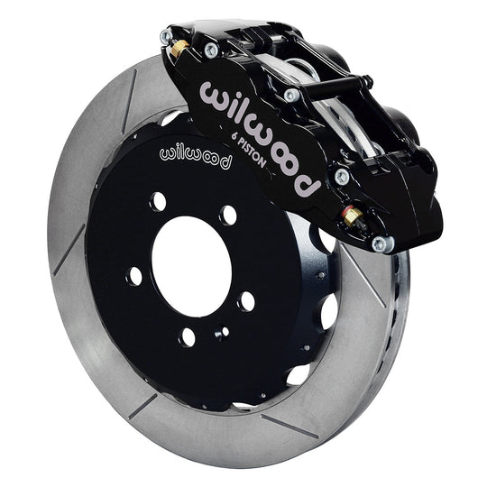 Wilwood FNSL4R 12.88in Rear Kit Black - 2006-2012 Volkswagen GTI