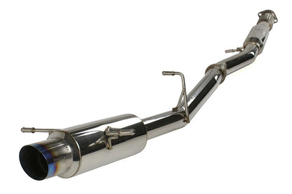 Invidia N1 Single Exit Cat Back Exhaust - Titanium Tip - 2002-2007 Subaru WRX/STI