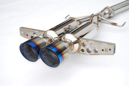 Invidia Gemini Catback Exhaust System w/ Titanium Tips - 2017-2019 Honda Civic Si