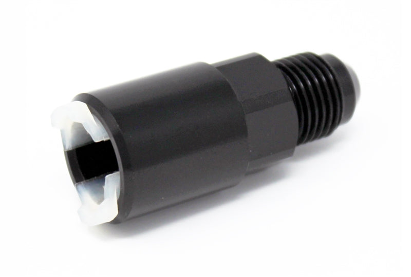 Torque Solution Push-On Quick Disconnect Adapter Fitting 3/8in SAE to -8AN Female - Universal