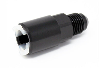 Torque Solution Push-On Quick Disconnect Adapter Fitting 3/8in SAE to -8AN Female - Universal