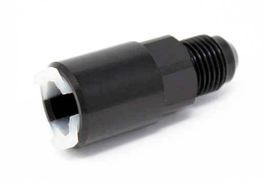 Torque Solution Push-On Quick Disconnect Adapter Fitting 3/8in SAE to -8AN Female - Universal