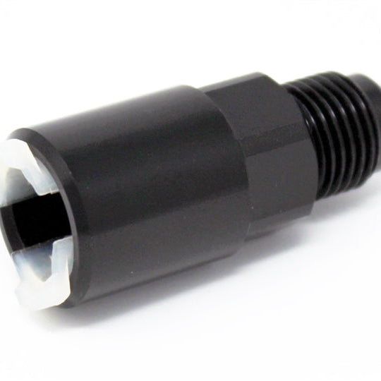 Torque Solution Push-On Quick Disconnect Adapter Fitting 3/8in SAE to -8AN Female - Universal