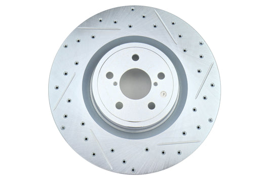 Stoptech C-Tek Sport Drilled and Slotted Rotor Single Front Left - 2004 Subaru STI