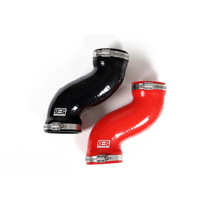 GrimmSpeed Post MAF Hose Kit Red w/ OEM Sound Generator Tube Delete - 2008-2014 Subaru WRX / STI / 2018-2021 STI