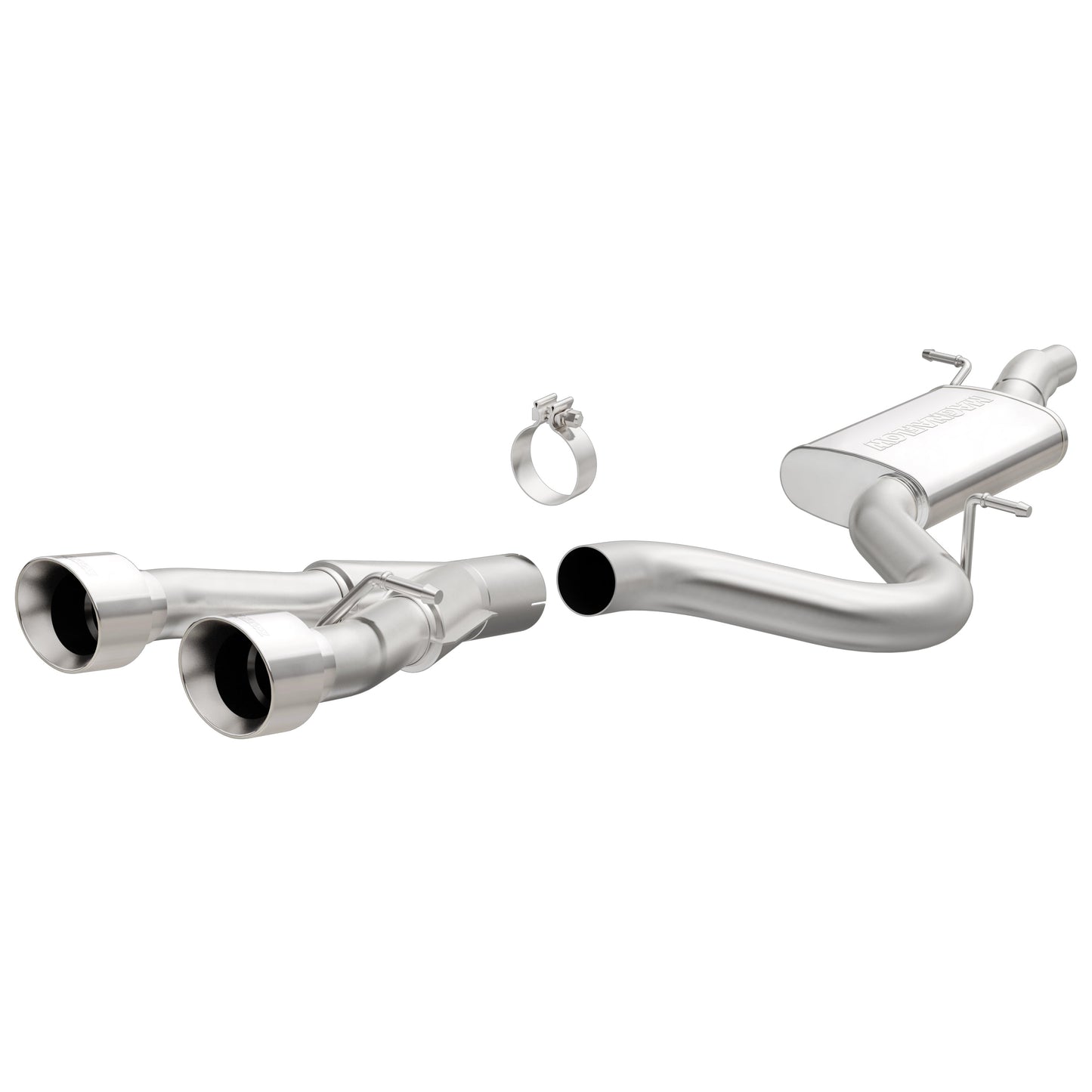 MagnaFlow Touring Series Cat Back Exhaust System - 2012-2013 Volkswagen Golf R (Mk6)