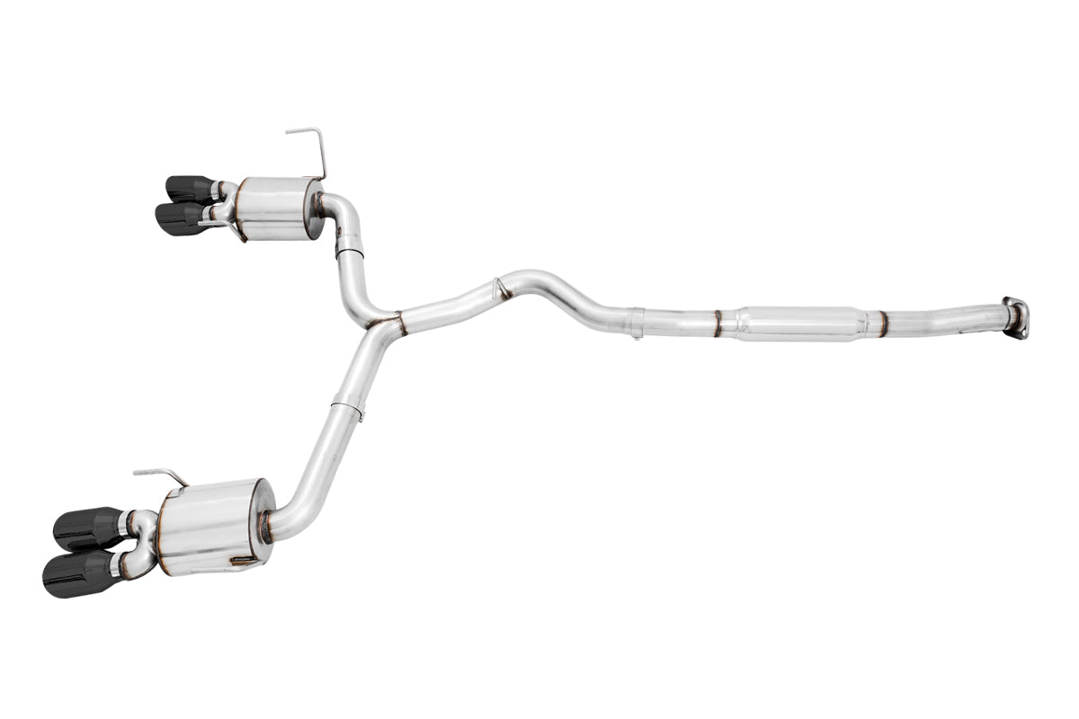 AWE Touring Edition Cat-Back Exhaust (Diamond Black Tips) - 2015-2021 Subaru WRX