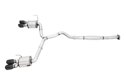 AWE Touring Edition Cat-Back Exhaust (Diamond Black Tips) - 2015-2021 Subaru WRX