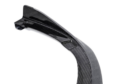 Seibon Carbon Fiber CS Style Front Lip - 2008-2010 Subaru WRX Hatchback / STI Hatchback