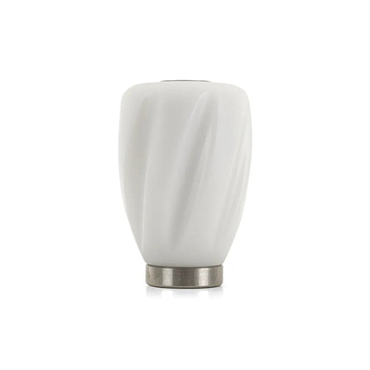 Mishimoto Steel Core Twist Shift Knob White Delrin