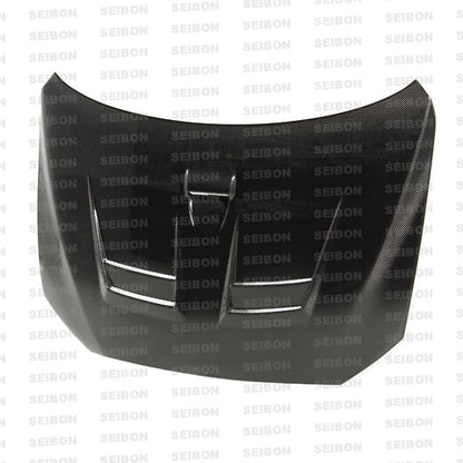 Seibon Carbon Fiber DV Style Hood - 2008-2009 Mitsubishi Lancer