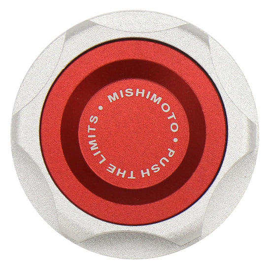 Mishimoto Oil Cap Red - Subaru Models (inc. 2002+ WRX/STI)
