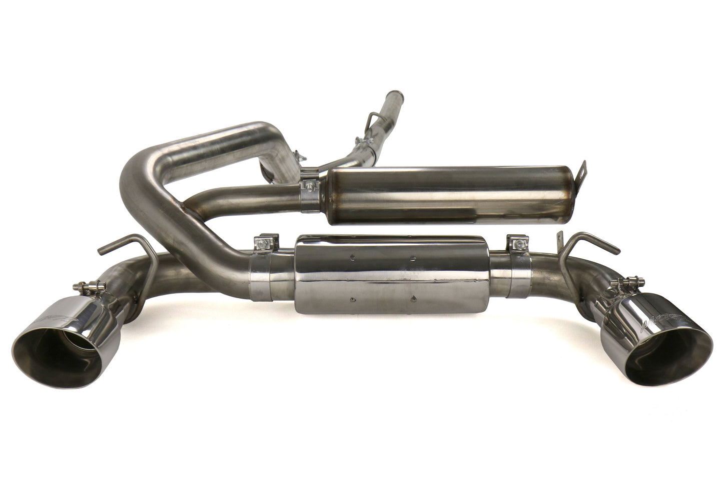 MBRP XP Series 3in Cat Back Dual Outlet Exhaust Stainless Steel - 2016-2017 Ford Focus RS