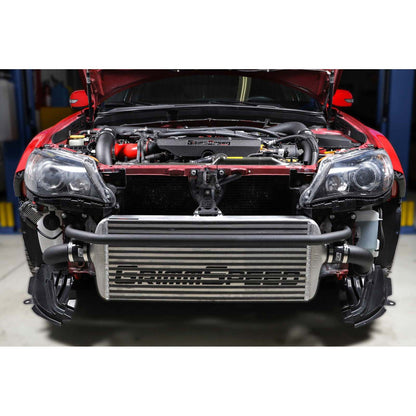 Grimmspeed Front Mount Intercooler Kit w/ Black Piping - 2008-2014 Subaru STI