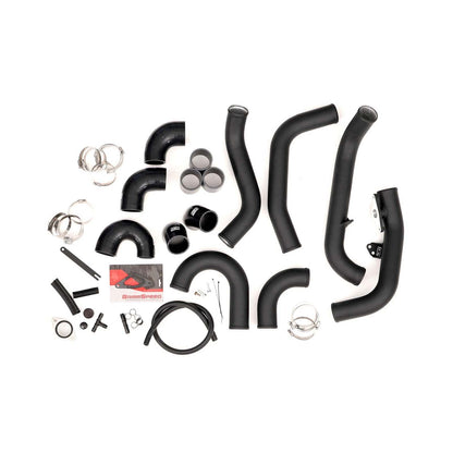 GrimmSpeed Front Mount Intercooler Pipe Kit Black - 2015-2021 Subaru STI