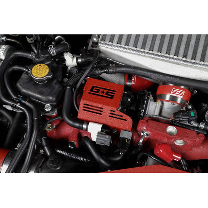 GrimmSpeed Boost Control Solenoid Cover Red - 2008-2021 Subaru STI