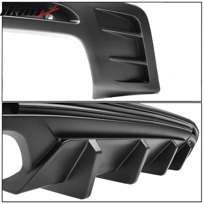 Rear Diffuser for 2016-2024 Chevy Camaro Rear Diffuser Ikon Style Lip Diffuser PP