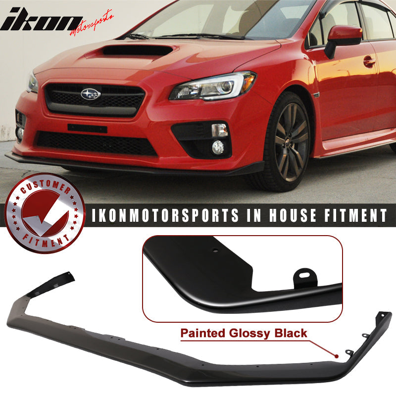 2015-2021 Subaru WRX STI V-Limited Style Front Bumper Lip Spoiler PP