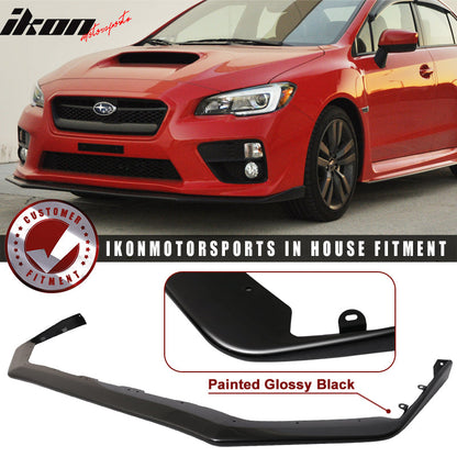2015-2021 Subaru WRX STI V-Limited Style Front Bumper Lip Spoiler PP