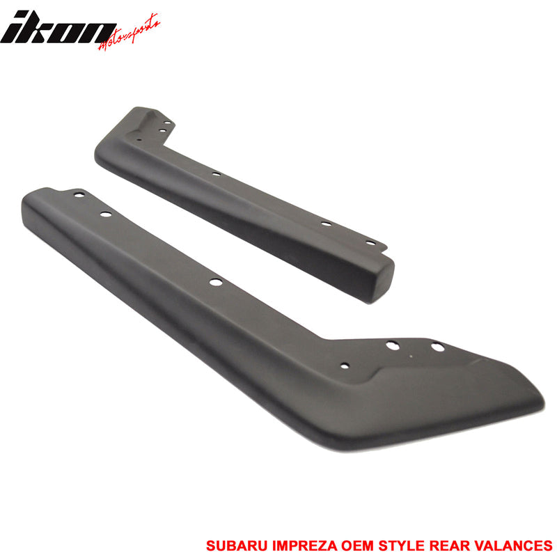 2015-2021 Subaru WRX STI V OE Style Front Rear Bumper Lip PP
