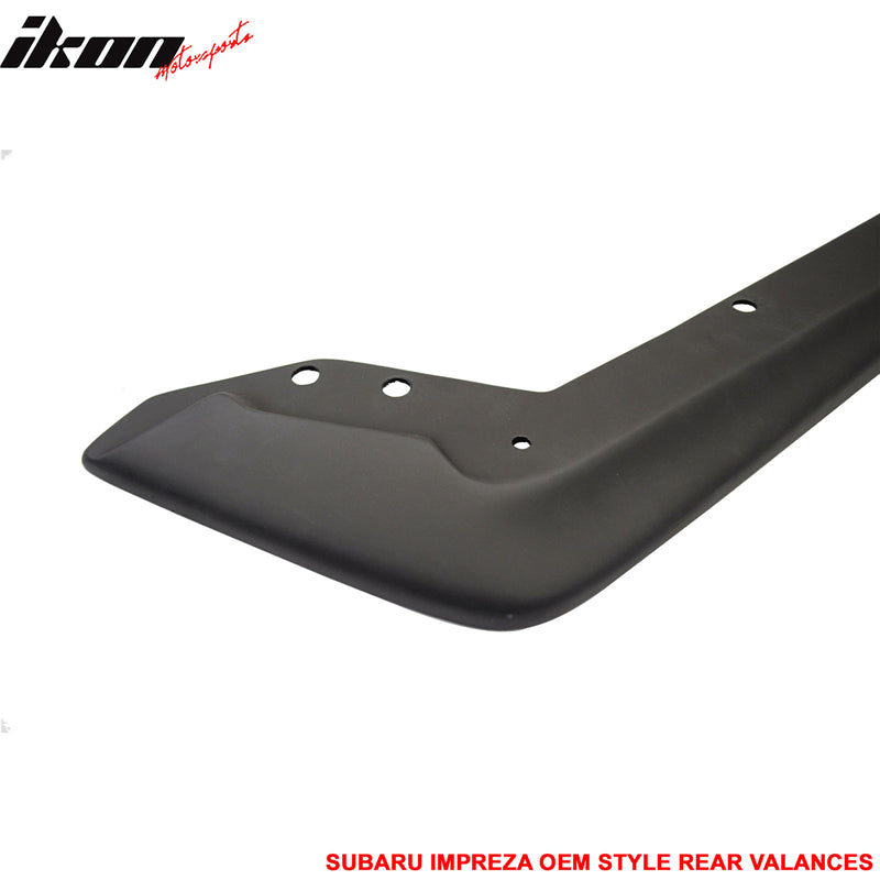 2015-2021 Subaru WRX STI V OE Style Front Rear Bumper Lip PP
