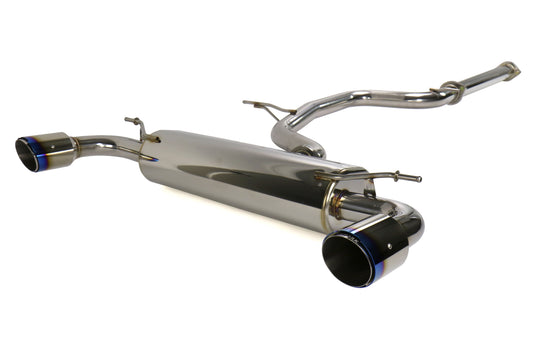 Remark Cat Back Exhaust w/ Burnt Stainless Steel Tip Cover - 2015-2024 Volkswagen GTI