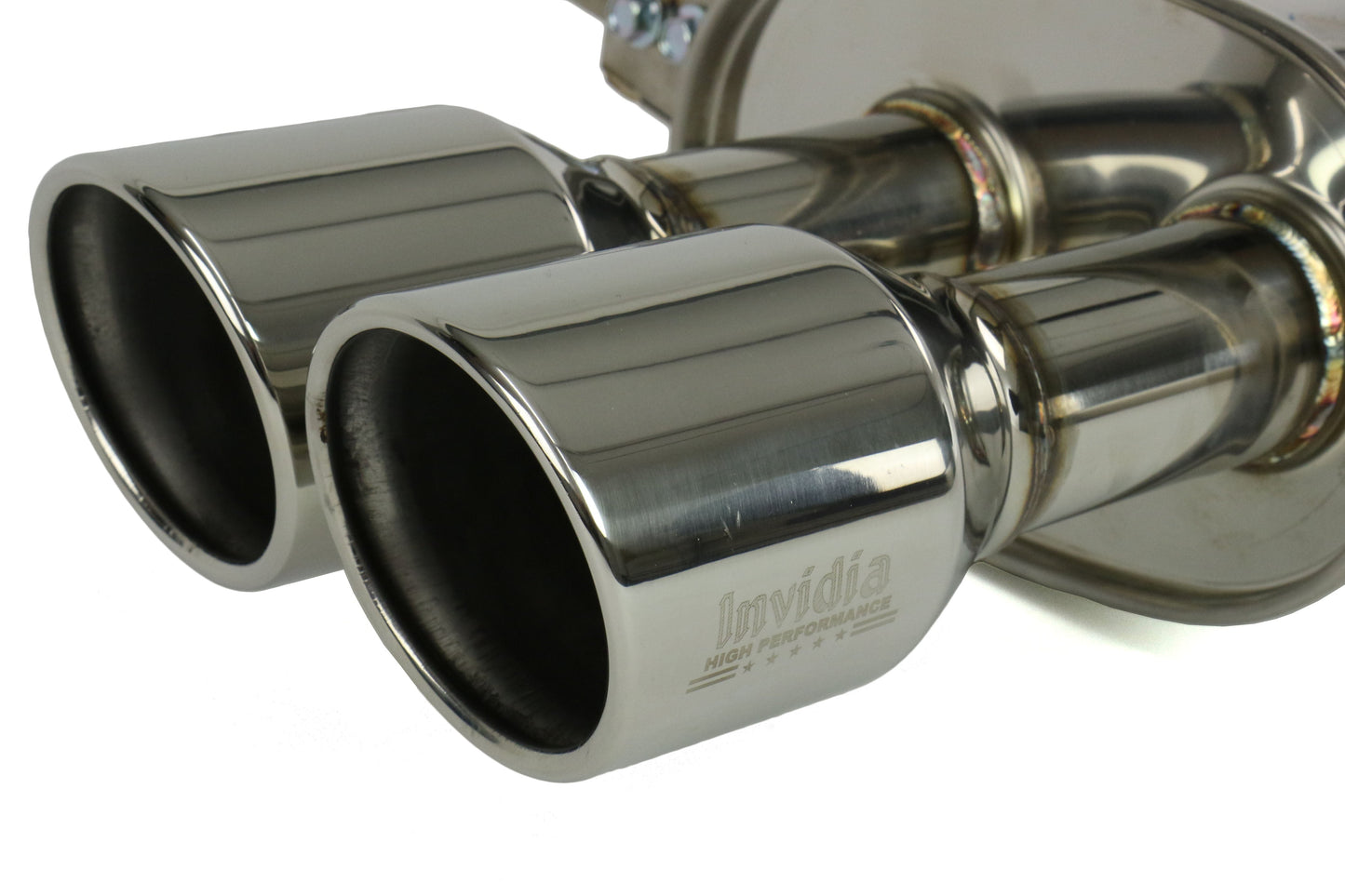 Invidia Q300 Cat-Back Exhaust System - Stainless Steel Tips - Mini Cooper Models (Inc. 2014-2015 Countryman S / 2015 Coupe S / 2015 Roadster S)