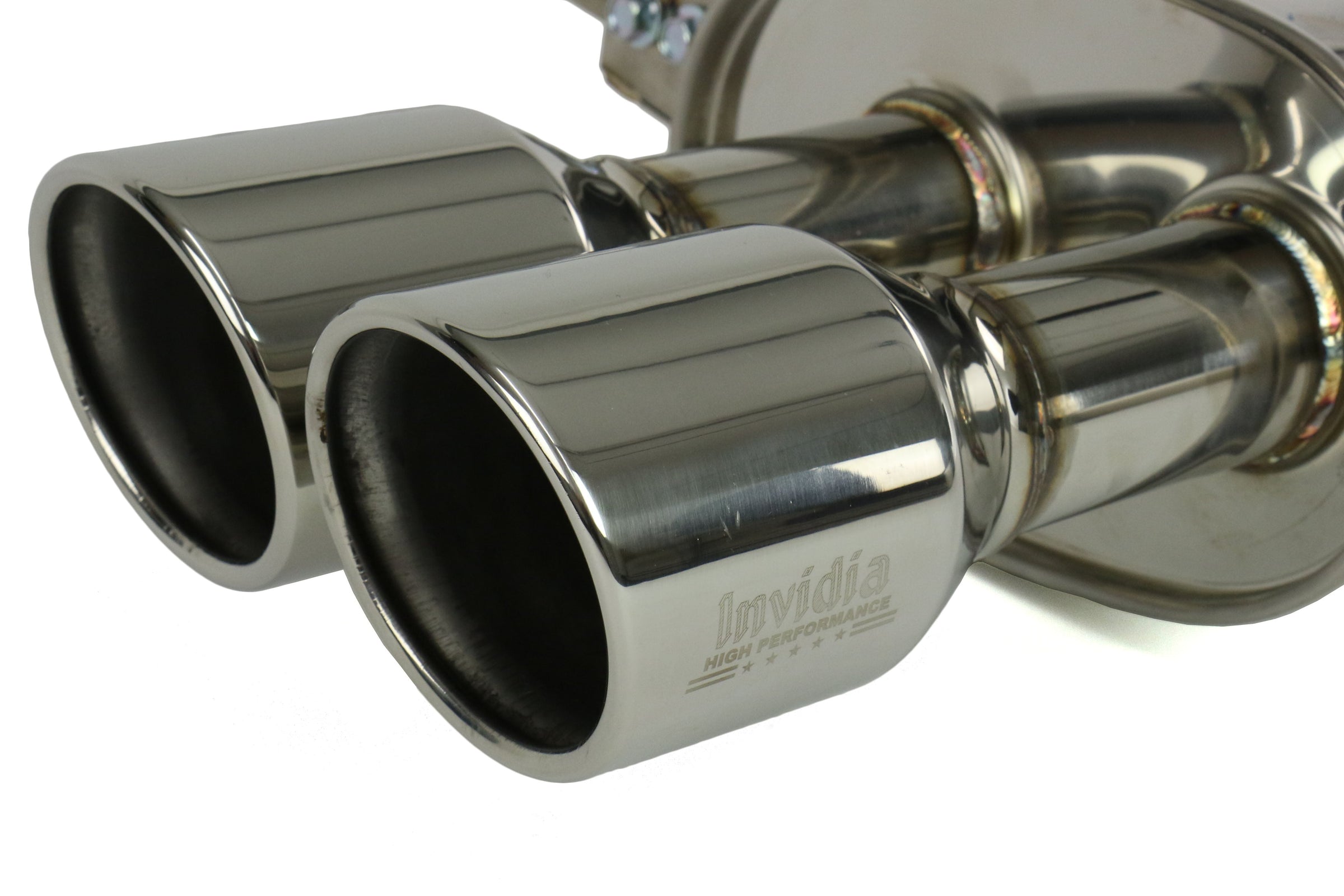 Invidia Q300 Cat-Back Exhaust System - Stainless Steel Tips - Mini Cooper Models (Inc. 2014-2015 Countryman S / 2015 Coupe S / 2015 Roadster S)