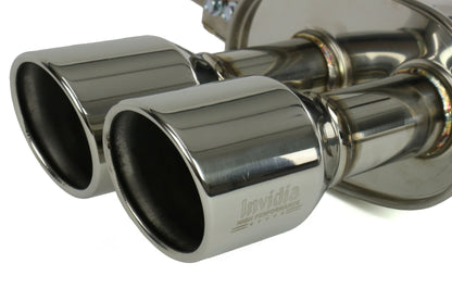 Invidia Q300 Cat-Back Exhaust System - Stainless Steel Tips - Mini Cooper Models (Inc. 2014-2015 Countryman S / 2015 Coupe S / 2015 Roadster S)