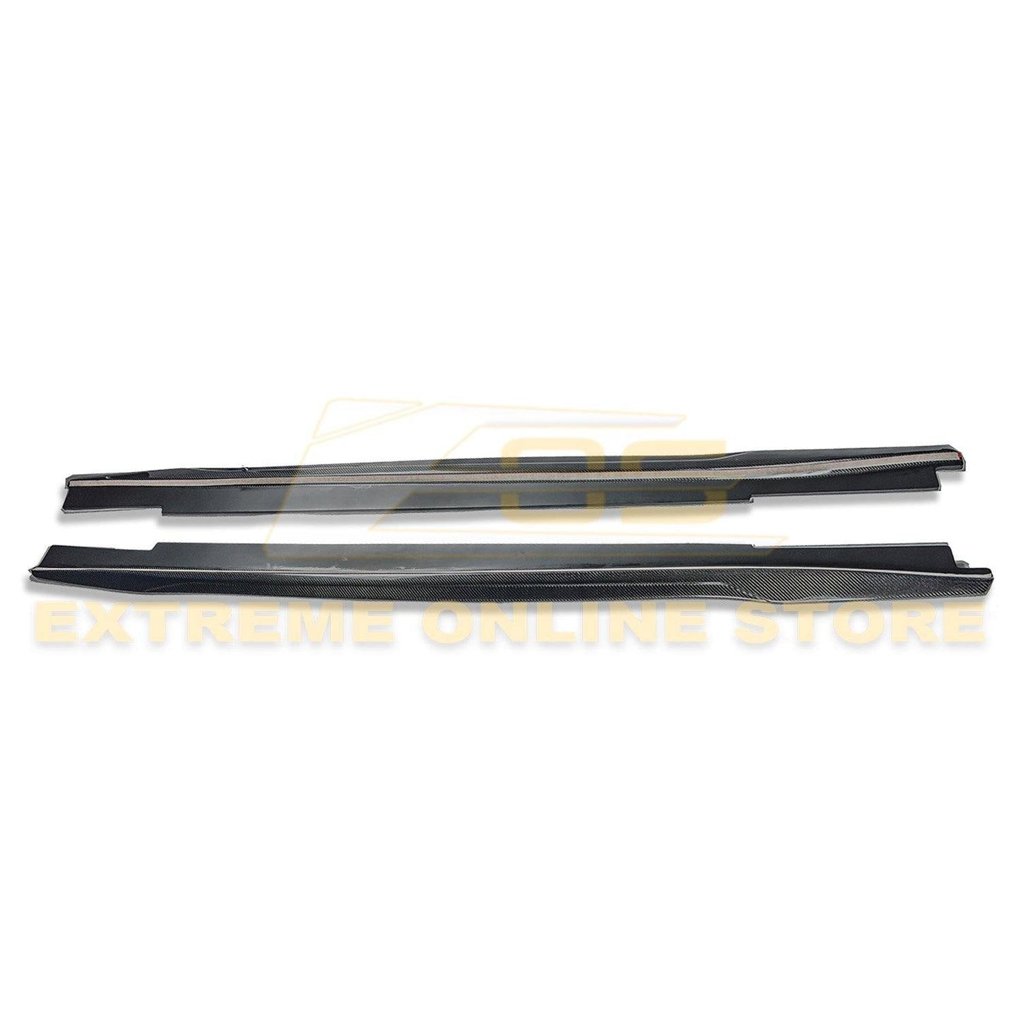 2016-19 Cadillac CTS-V Carbon Fiber Side Skirts Rocker Panels