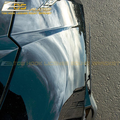 2020-Up Corvette C8 Tow Hook License Plate Adaptor