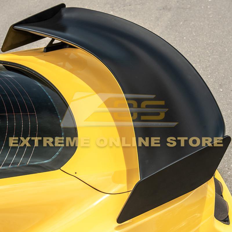 2015-23 Ford Mustang GT500 Track Pack Style DRY CARBON FIBER Rear Spoiler High Wing