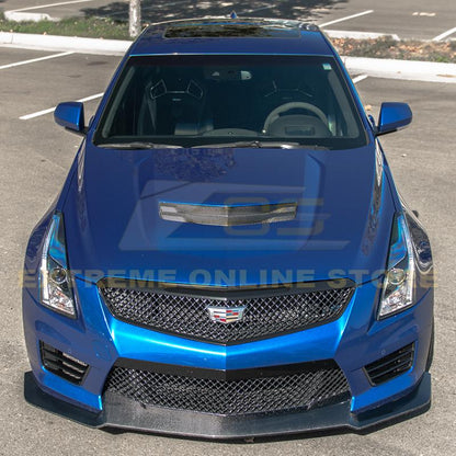 2016-19 Cadillac ATS-V Carbon Fiber Front Splitter & Side Skirts