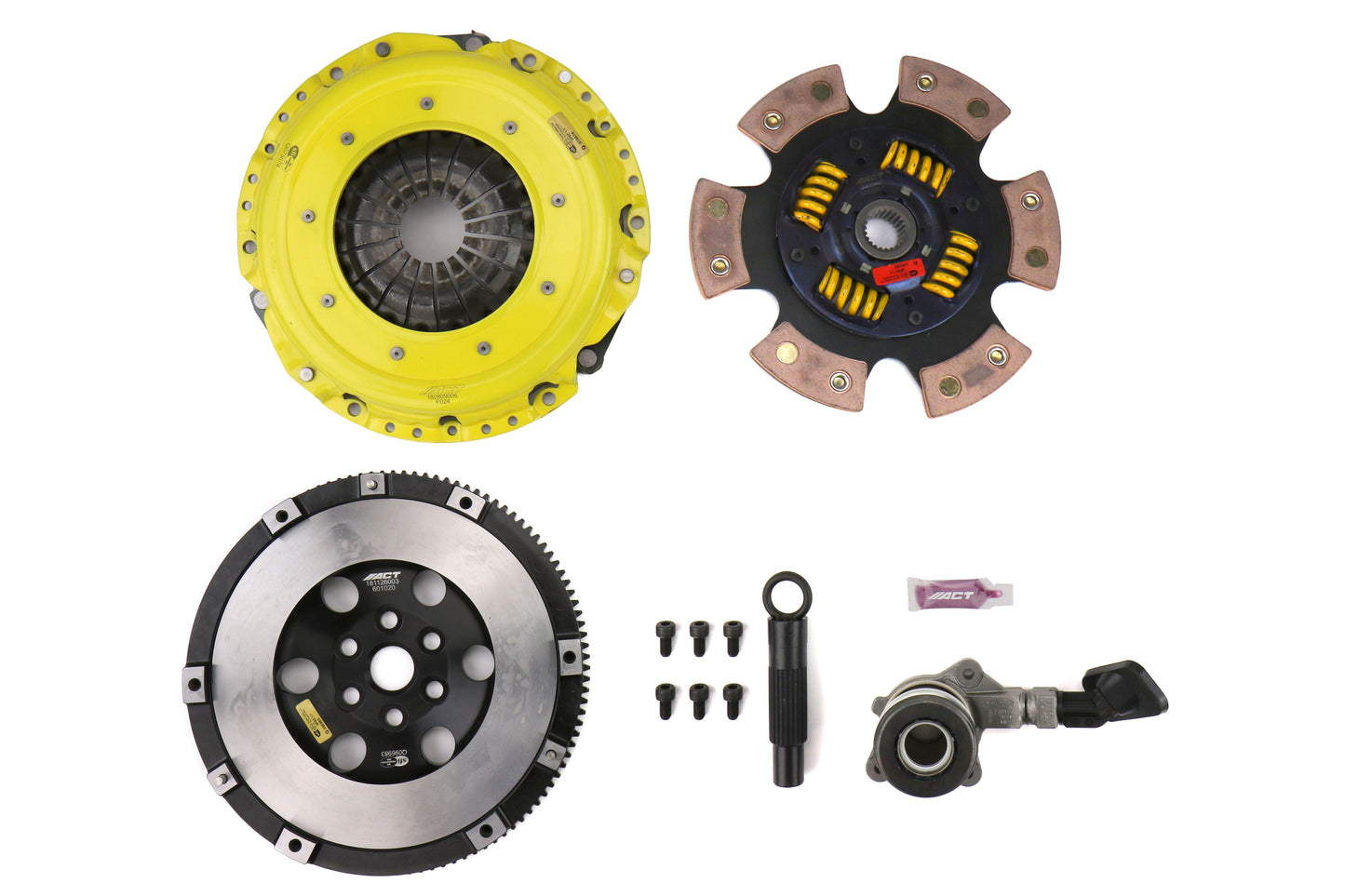 ACT XT Race Sprung 6 Pad Clutch Kit - 2016-2018 Ford Focus RS