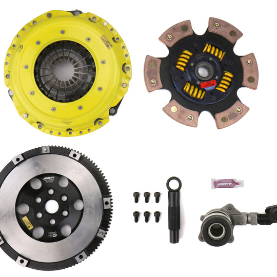 ACT XT Race Sprung 6 Pad Clutch Kit - 2016-2018 Ford Focus RS