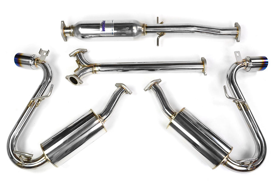 Invidia N1 Cat Back Exhaust - Titanium Tips - 2005-2006 Mini Cooper S