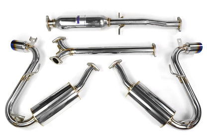 Invidia N1 Cat Back Exhaust - Titanium Tips - 2005-2006 Mini Cooper S