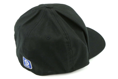 Sparco Hat Lid Black Small/Medium FlexFit Tuning - Universal