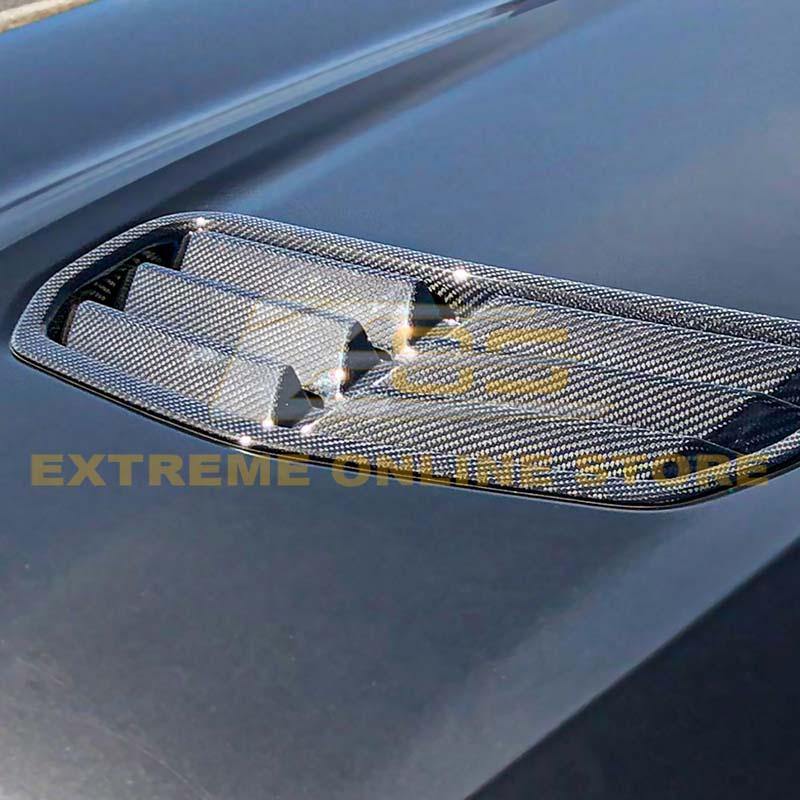 2019-24 Chevrolet Camaro Factory Style Dry Carbon Fiber Hood Vent