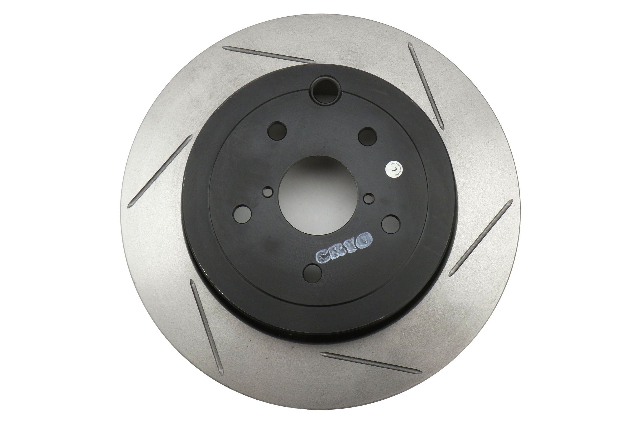 Stoptech Slotted Rotor Pair Rear - 2008-2017 Subaru STI