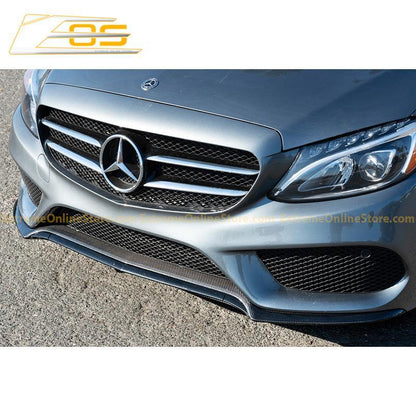 2015-18 Mercedes-Benz C-Class W205 AMG Carbon Fiber Front Splitter Lip