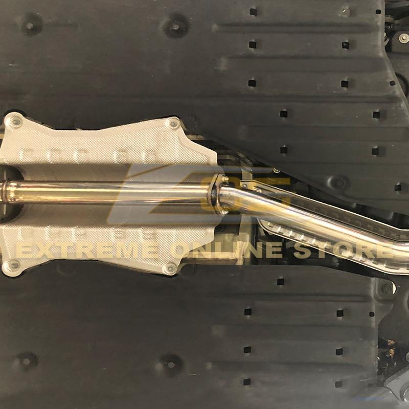 2017-21 Honda Civic Hatchback Sport FK7 3" NO MUFFLER Cat-Back Exhaust