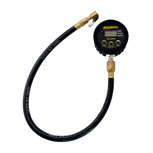 Autometer Tire Pressure Gauge Digital - Universal
