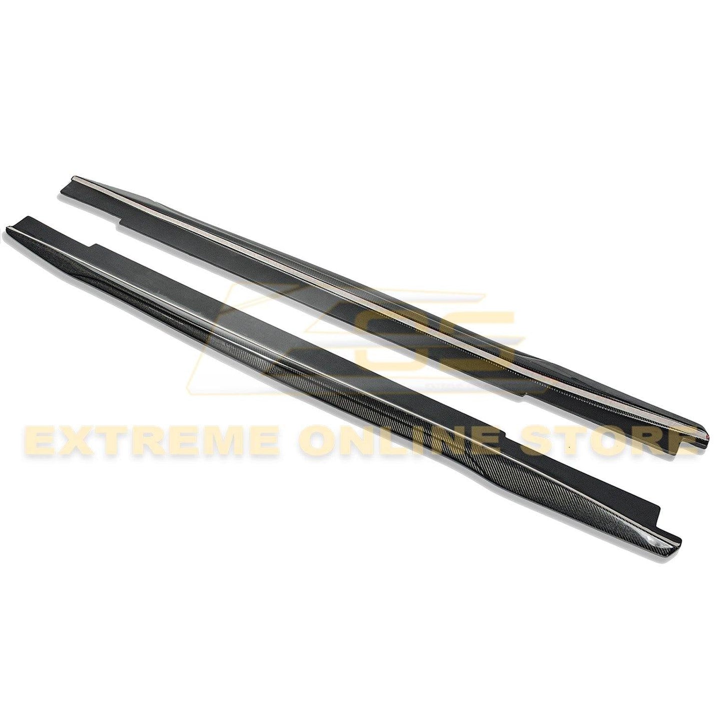 2016-19 Cadillac CTS-V Carbon Fiber Side Skirts Rocker Panels