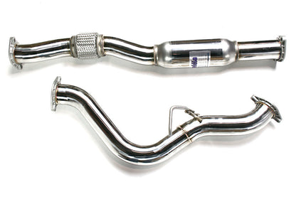 Invidia Q300 Quad Tipped Cat Back Exhaust - Stainless Steel Tips - 2008-2014 Subaru STI Hatchback / 2011-2014 WRX Hatchback