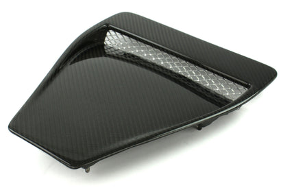 Seibon Carbon Fiber OE Style Hood Scoop - 2008-2015 Mitsubishi Evo X