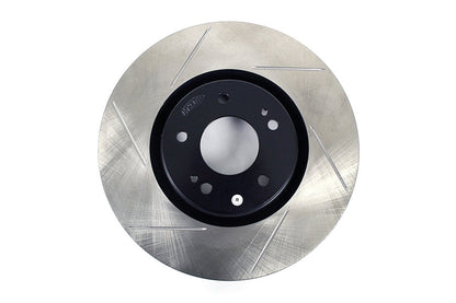 Stoptech Slotted Front Rotor Pair - 2003-2006 Mitsubishi Evo 8/9