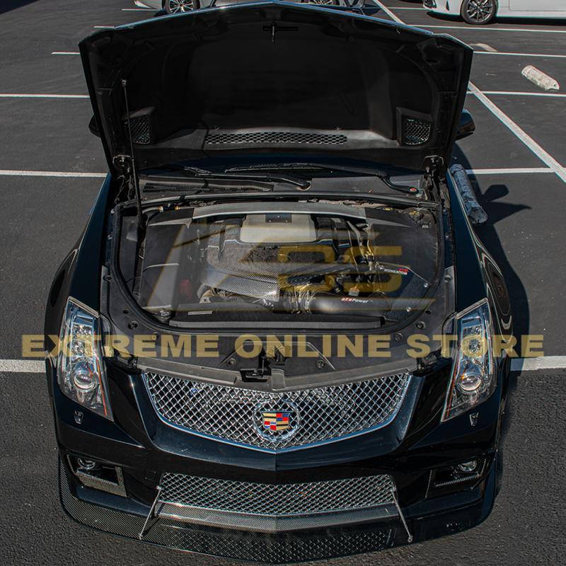 2009-15 Cadillac CTS-V Dry Carbon Fiber Front Engine Cover